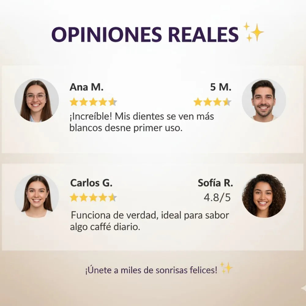 WhiteGlow - Una sonrisa más blanca desde el primer uso